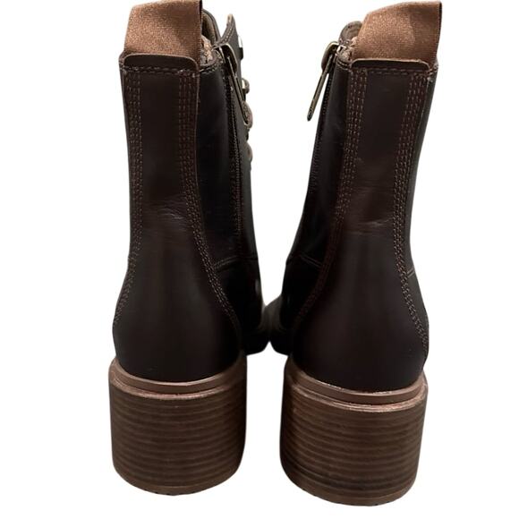 Timberland Dalston Vibe Women Mid Chelsea Boot - Chestnut - Size: 6.5 - Picture 5 of 9